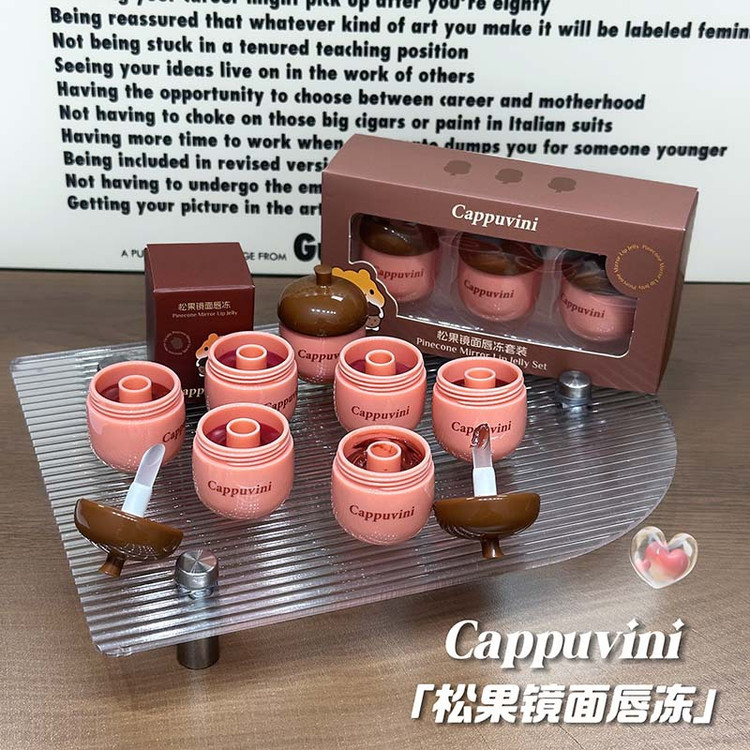 لیپ گلاس بلوطی Cappuvinni
