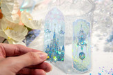 بوکمارک رویایی قلعه الماس شفاف