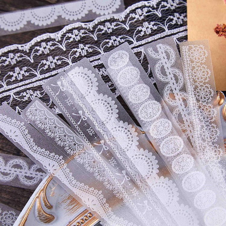 استیکر نواری طرح تور شفاف ۲۰ عددی